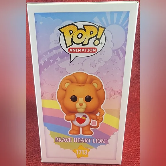 Brave heart lion funko # 1713 (nib) With pop protector - Picture 7 of 7
